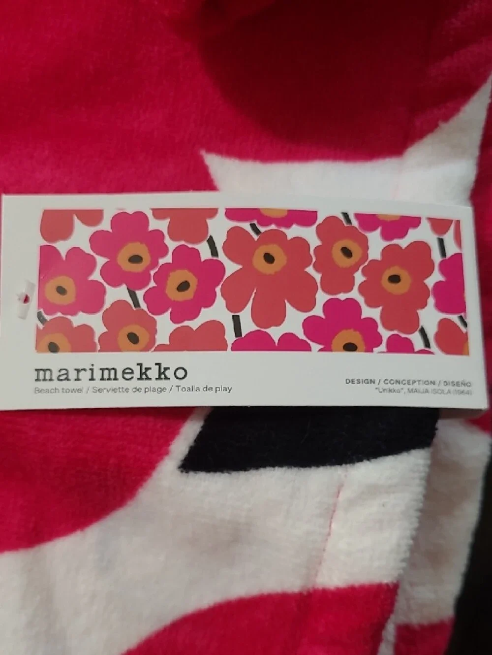 Marimekko Floral Beach Towel